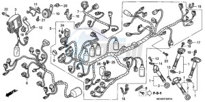 VFR800A9 Ireland - (EK / ABS MME TWO) drawing WIRE HARNESS (VFR800A)