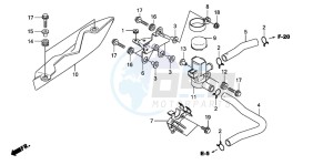 SH300R drawing AIR INJECTION VALVE