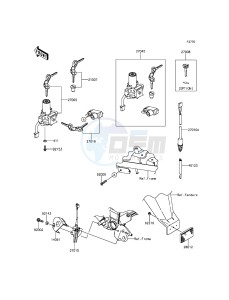 KLX250 KLX250SEF XX (EU ME A(FRICA) drawing Ignition Switch