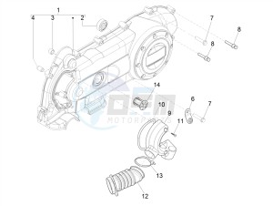 PRIMAVERA 50 4T 3V E4 30 MPH NOABS 30 Mph (NAFTA) drawing Crankcase cover - Crankcase cooling