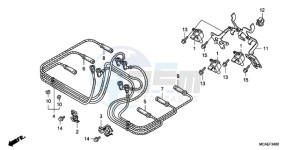 GL1800A France - (F / CMF) drawing IGNITION COIL