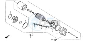 VF750C2 drawing STARTING MOTOR