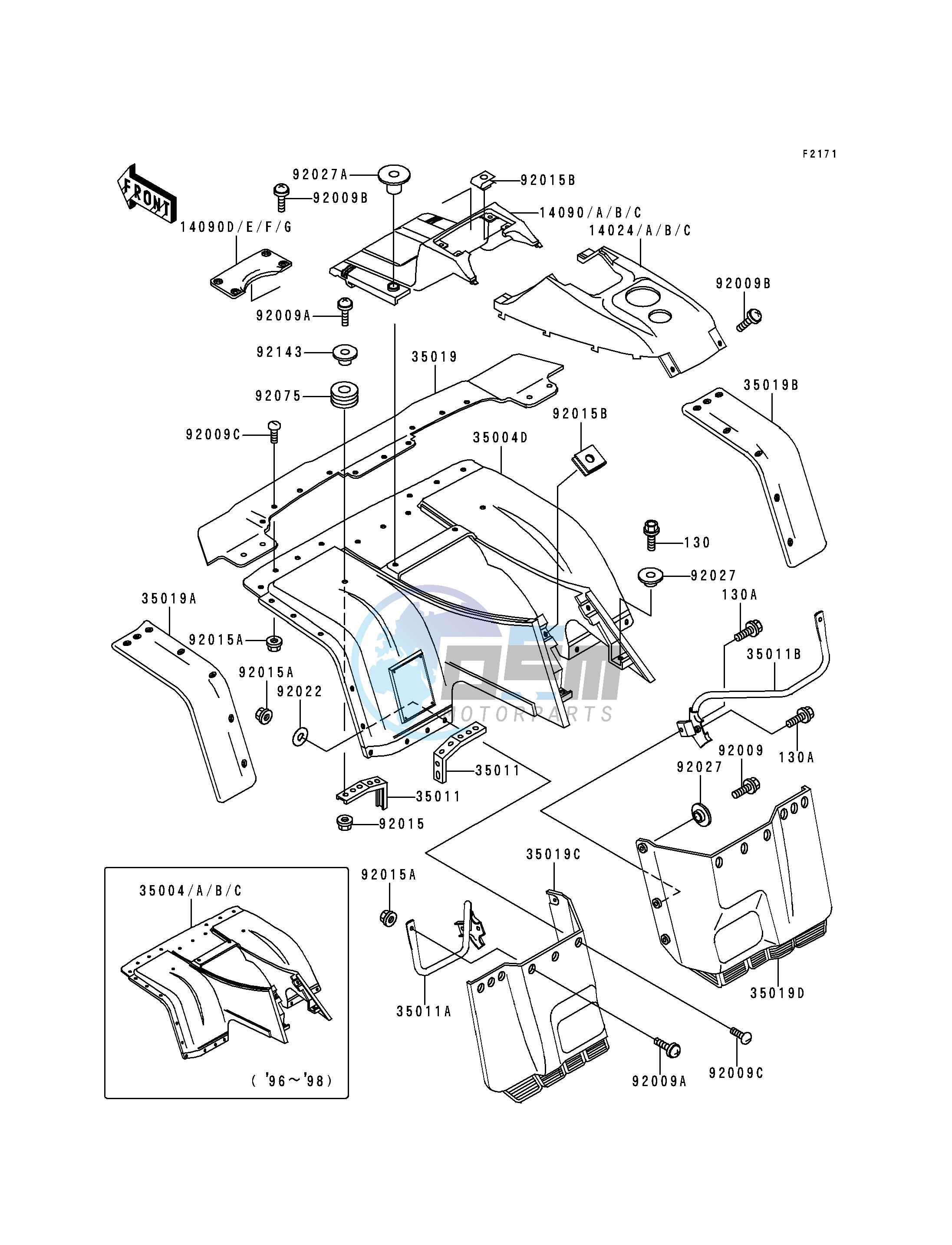 FRONT FENDER-- S- -