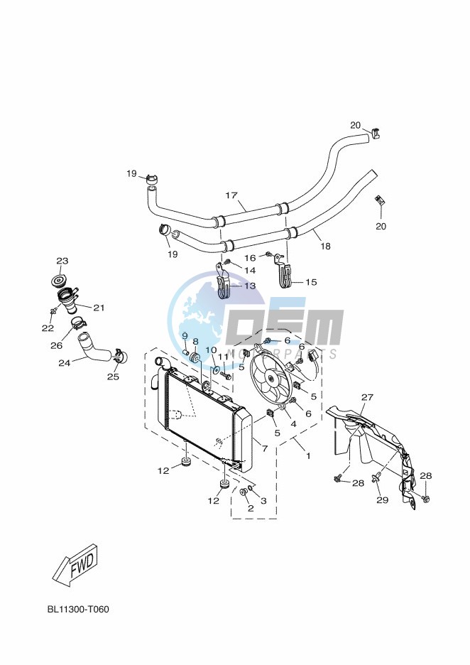 RADIATOR & HOSE