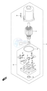 DF 60A drawing PTT Motor