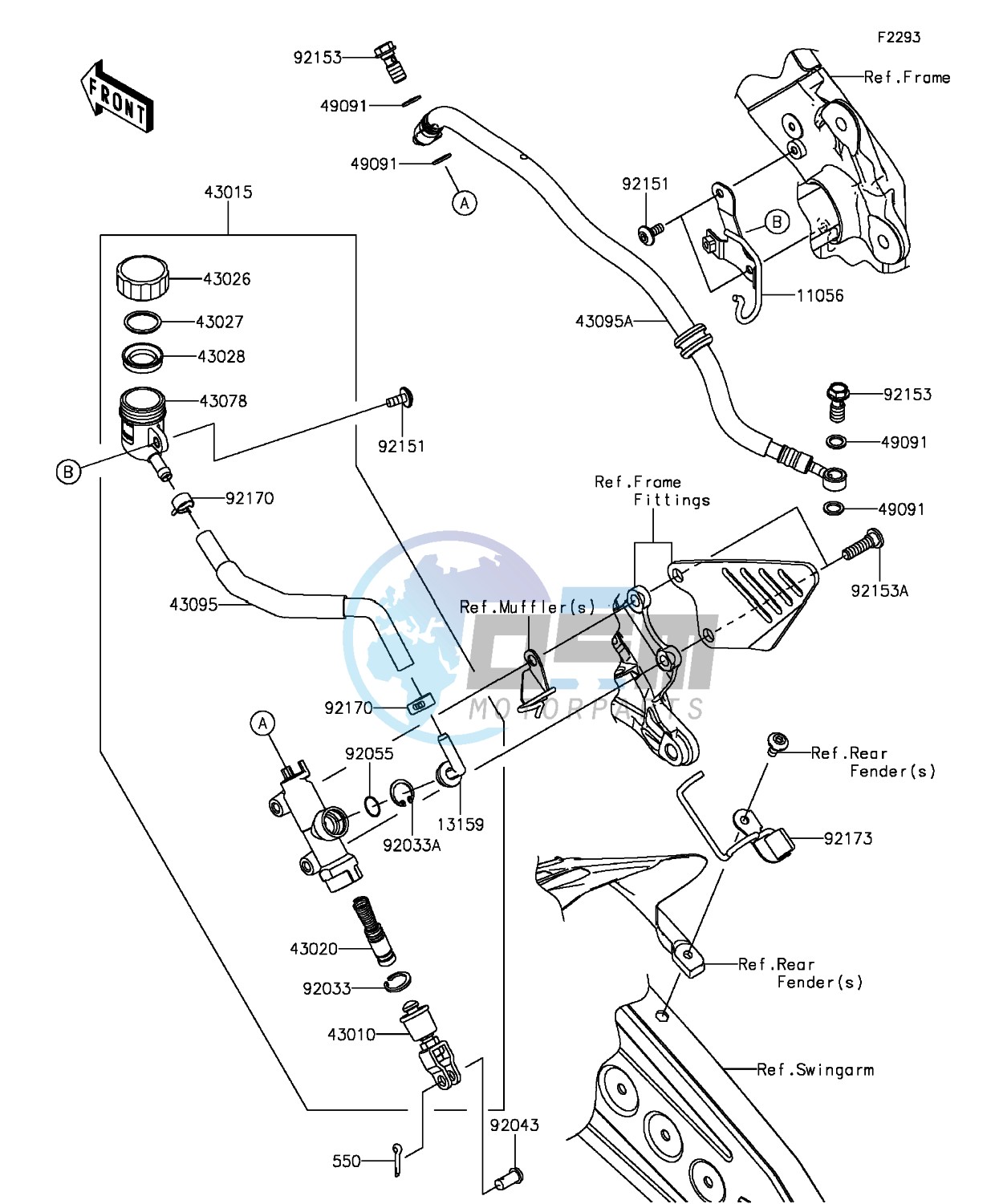 Rear Master Cylinder