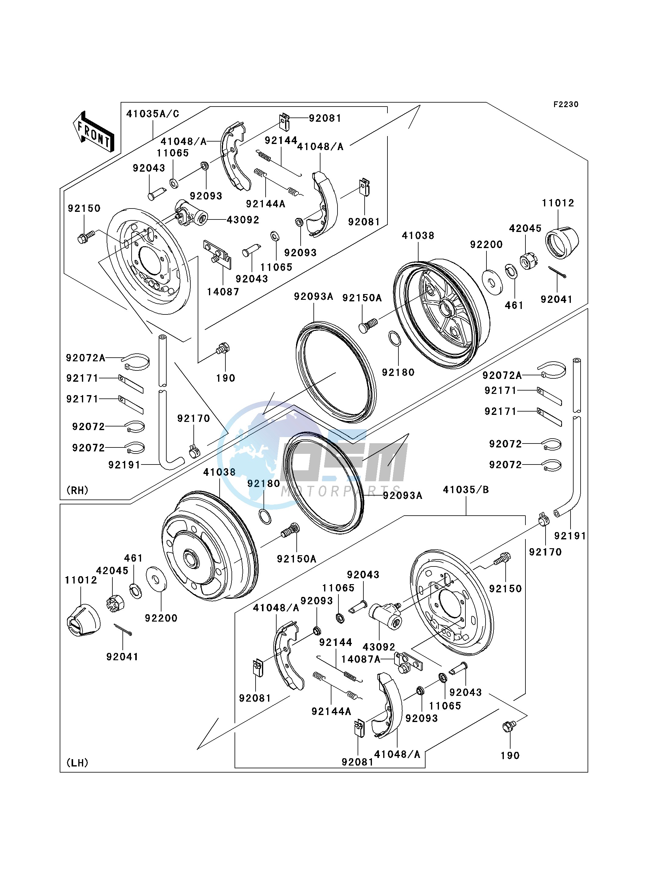 FRONT HUBS_BRAKES