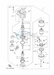 F175AETX drawing STARTER-MOTOR