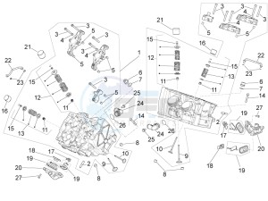 RSV4 1000 RR (EMEA) (EU, IL) drawing Cylinder head - valves