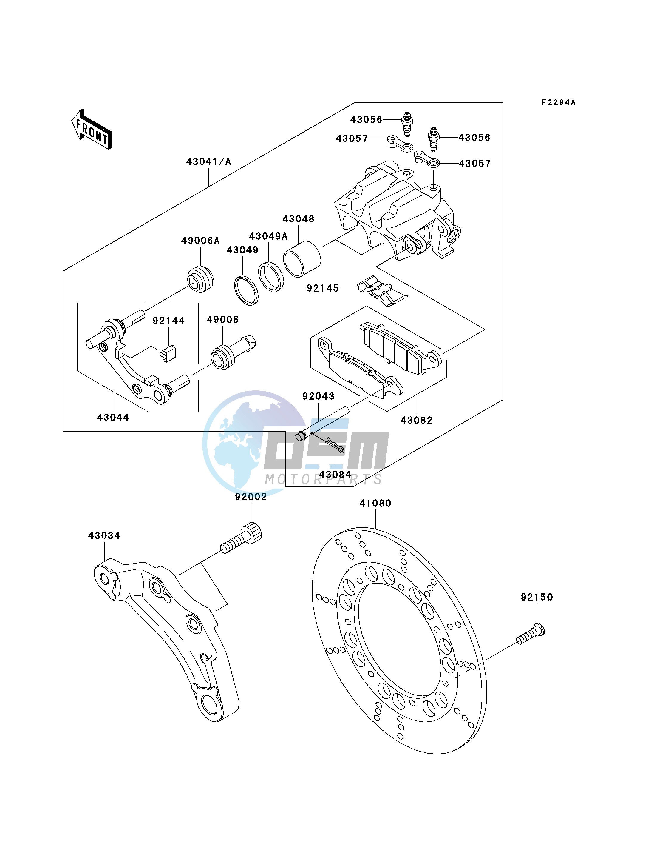 REAR BRAKE-- P21_P22- -