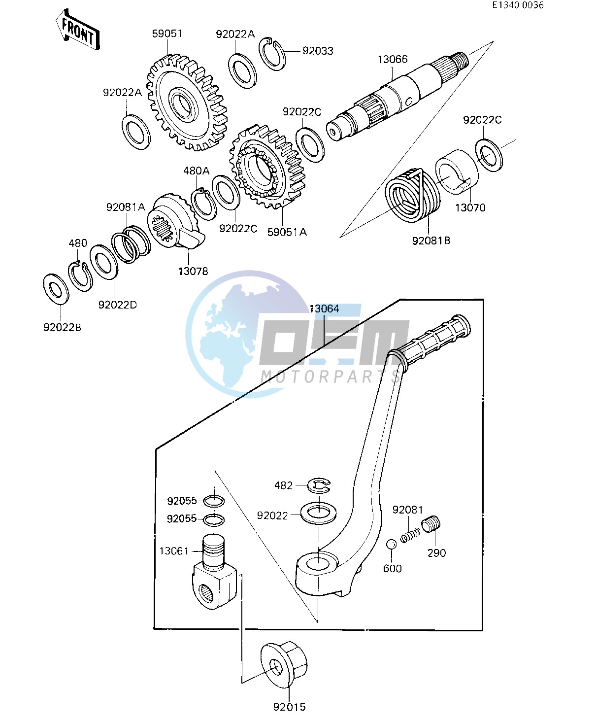 KICKSTARTER MECHANISM