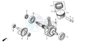 TRX300FW FOURTRAX 300 4X4 drawing PISTON