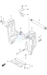 DF 200AP drawing Clamp Bracket