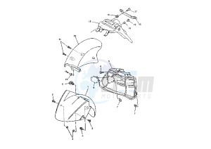 YP MAJESTY 125 drawing FENDER