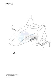 DL650 (E3-E28) V-Strom drawing FRONT FENDER (MODEL K8)