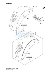 VLR1800 (E3-E28) drawing REAR FENDER (MODEL K9)