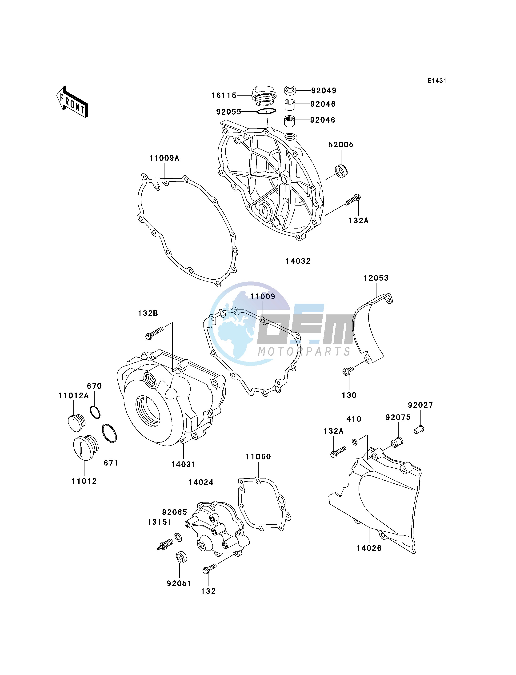 ENGINE COVER-- S- -