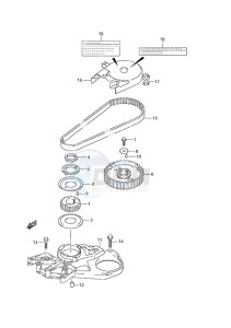 DF 9.9A drawing Timing Belt - w/Remote Control