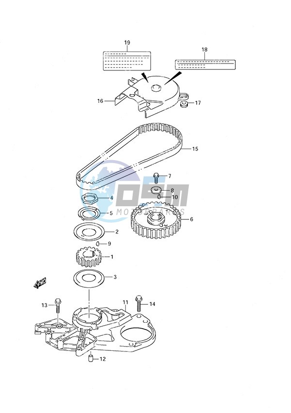 Timing Belt - w/Remote Control