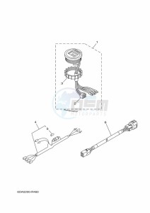 F115AETX drawing SPEEDOMETER