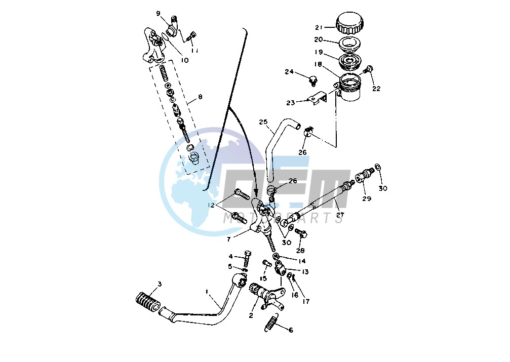 REAR MASTER CYLINDER