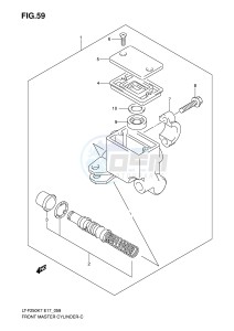 LT-F250 (E17) drawing FRONT MASTER CYLINDER