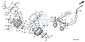 GL1800A Australia - (U) drawing AIR DUCT