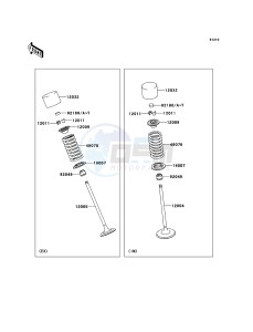 ER-6n ABS ER650D9F GB XX (EU ME A(FRICA) drawing Valve(s)