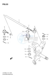 LT-F250 (E17) drawing STEERING KNUCKLE