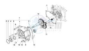 BOULEVARD - 150 CC 4T E3 drawing GEAR, REDUCTION