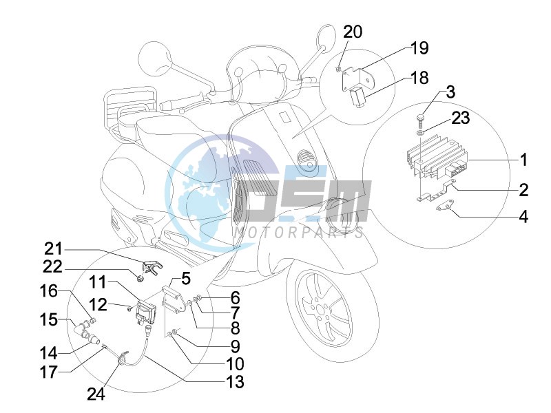 Voltage Regulators - Electronic Control Units (ecu) - H.T. Coil