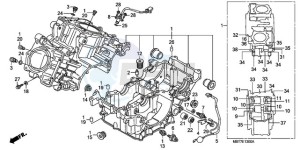 XL1000V9 Europe Direct - (ED) drawing CRANKCASE