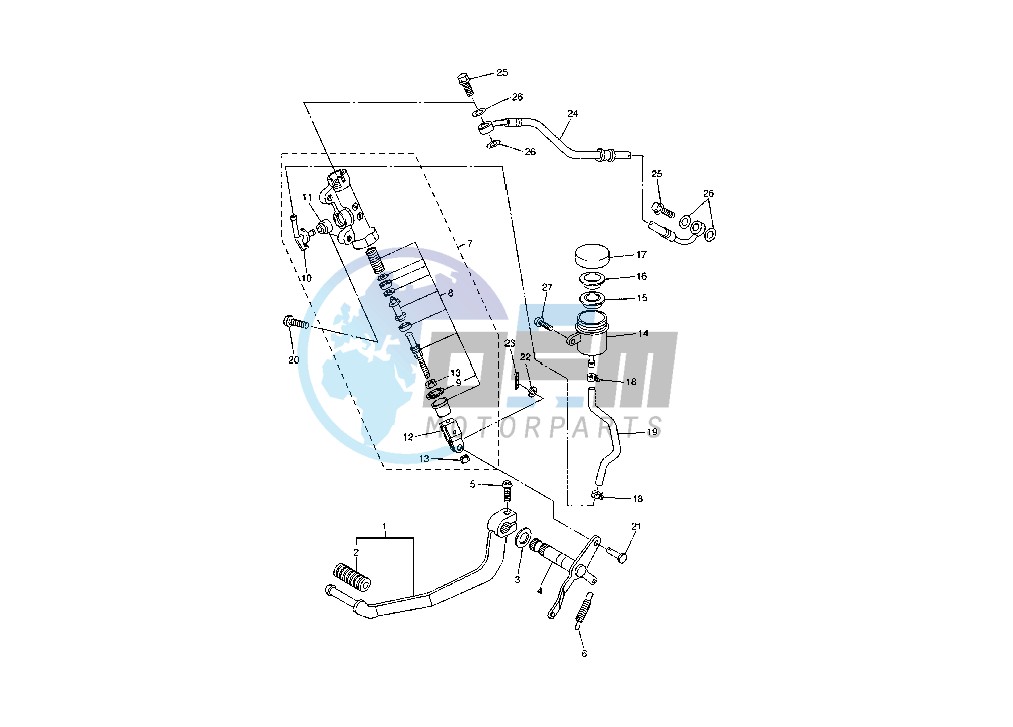 REAR MASTER CYLINDER