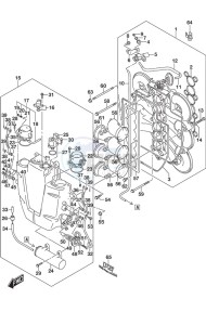 DF 250 drawing Throttle Body