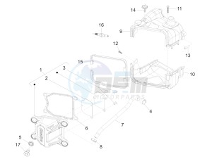 Fly 50 4T 4V USA (EMEA) drawing Cylinder head cover