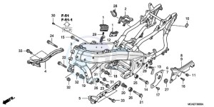 GL18009 France - (F / AB CMF NAV) drawing FRAME BODY