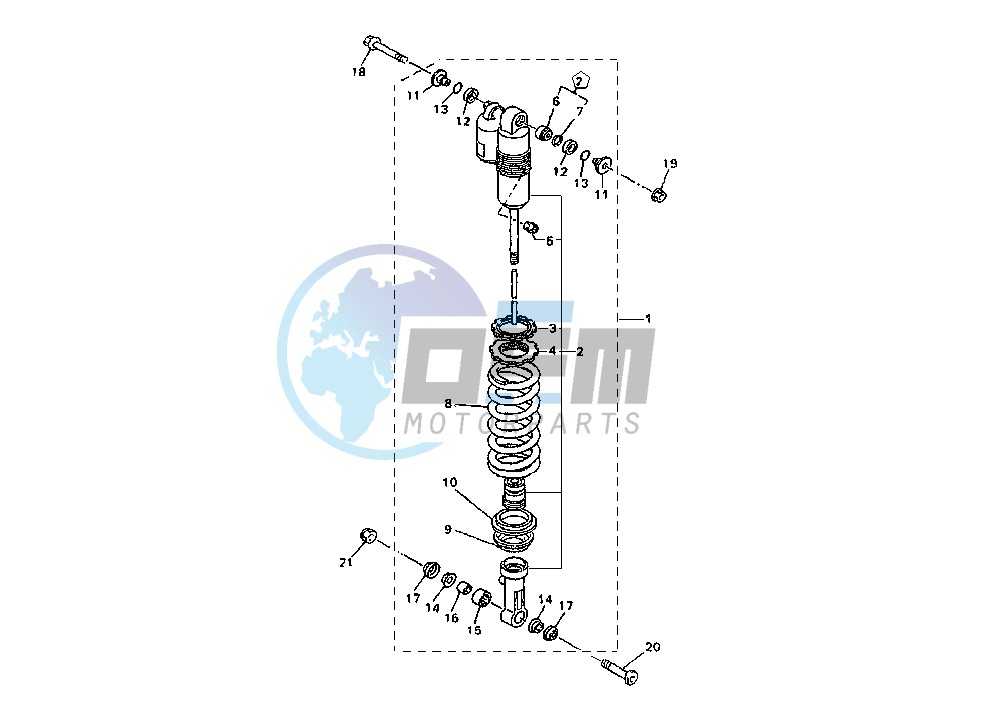 REAR SHOCK ABSORBER