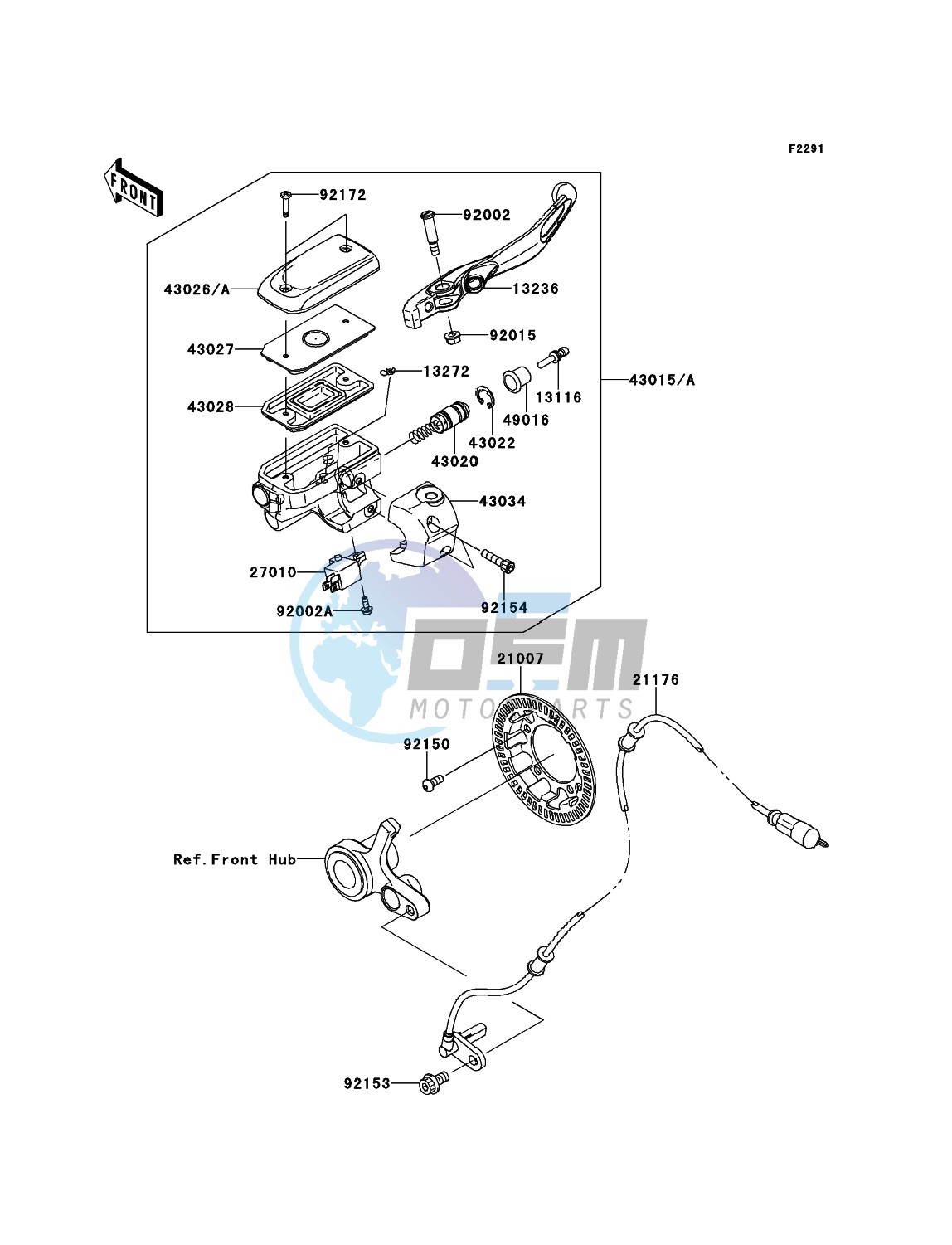 Front Master Cylinder