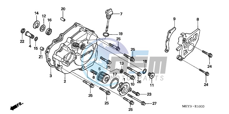 L. CRANKCASE COVER