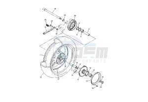 FJR A ABS 1300 drawing REAR WHEEL