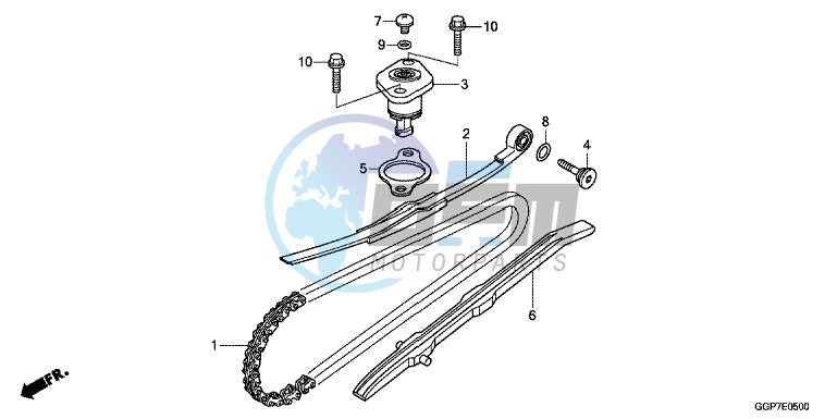 CAM CHAIN/ TENSIONER