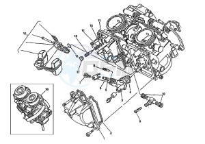 ELEFANT 750 drawing CARBURETOR