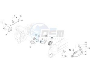 TYPHOON 50 2T EURO 4 (EMEA-APAC) drawing Stater - Electric starter