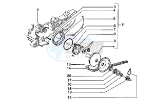 Hexagon 180 LXT drawing Driving pulley