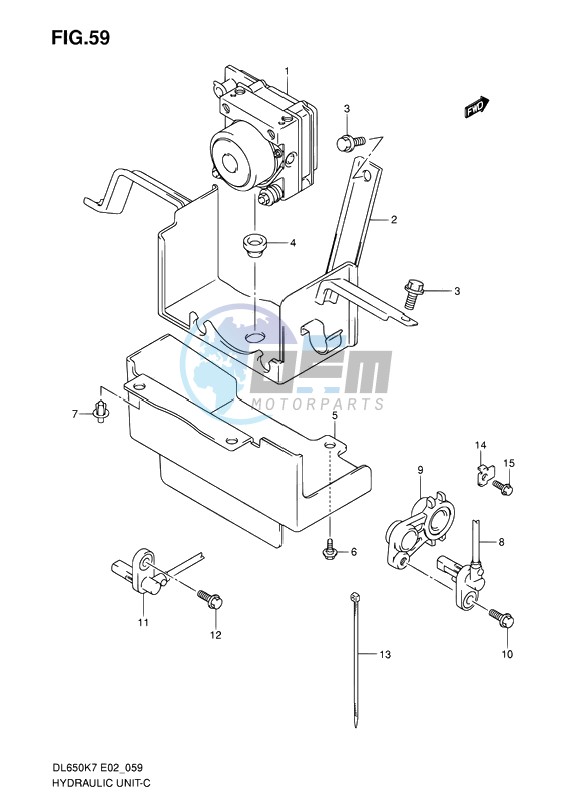 HYDRAULIC UNIT (ABS)