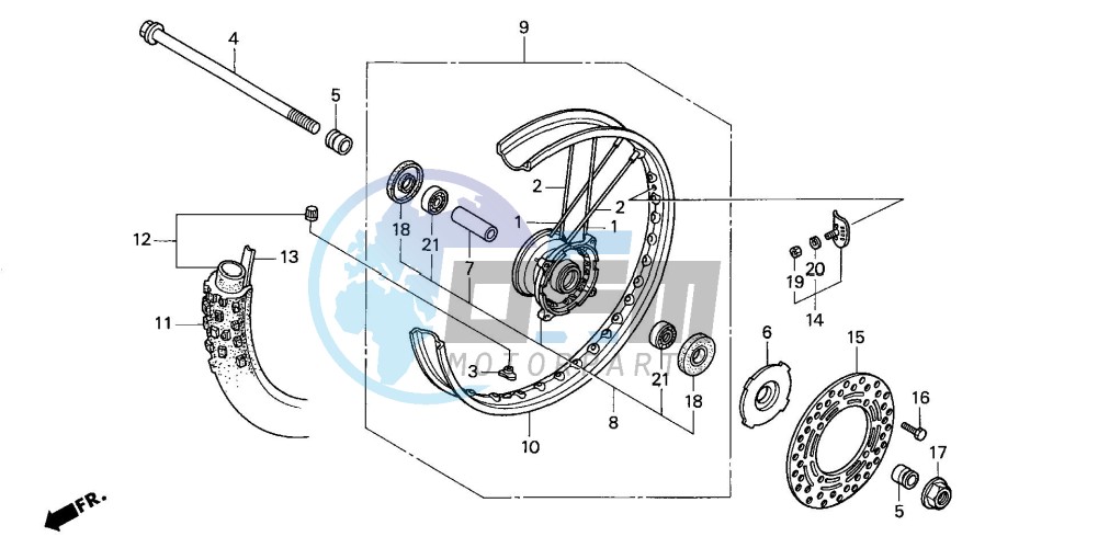 FRONT WHEEL