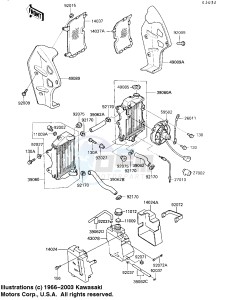 KL 250 D [KLR250] (D7-D9) [KLR250] drawing RADIATOR