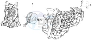 Beverly 250 (USA) USA drawing Crankshaft