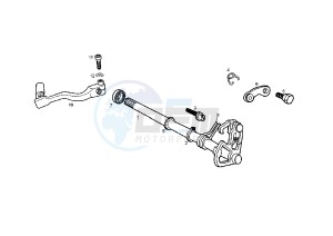 SENDA SM DRD RACING LTD - 50 cc drawing GEAR CHANGE MECHANISM