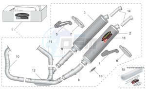 Tuono 1000 drawing Acc. - Performance parts II